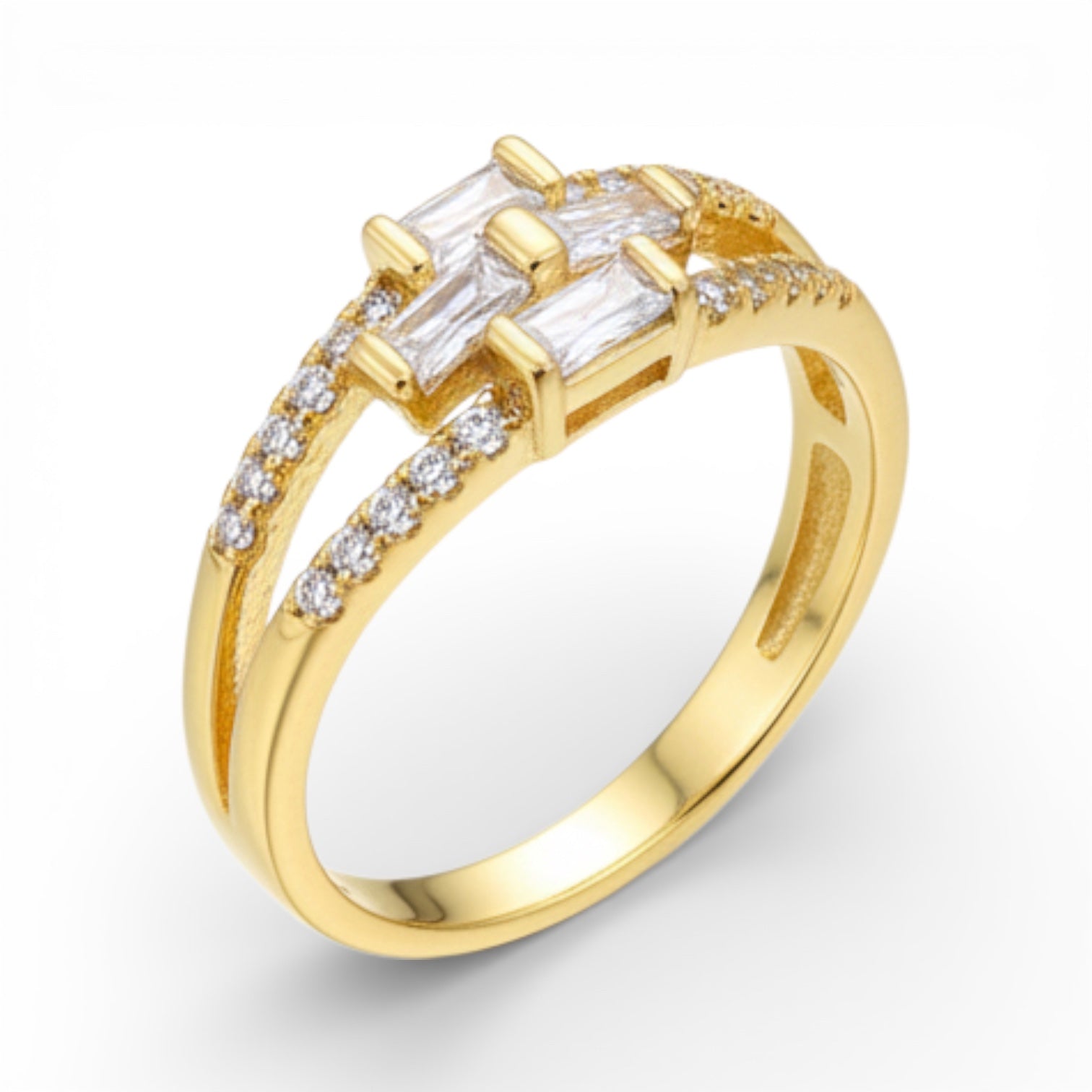 Позлатен пръстен "Дара"