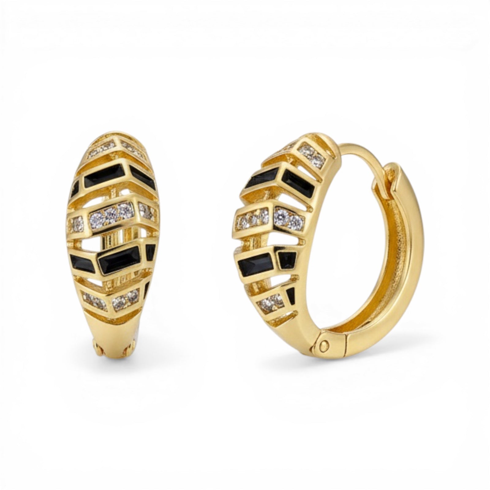 Позлатени обеци "Дия"