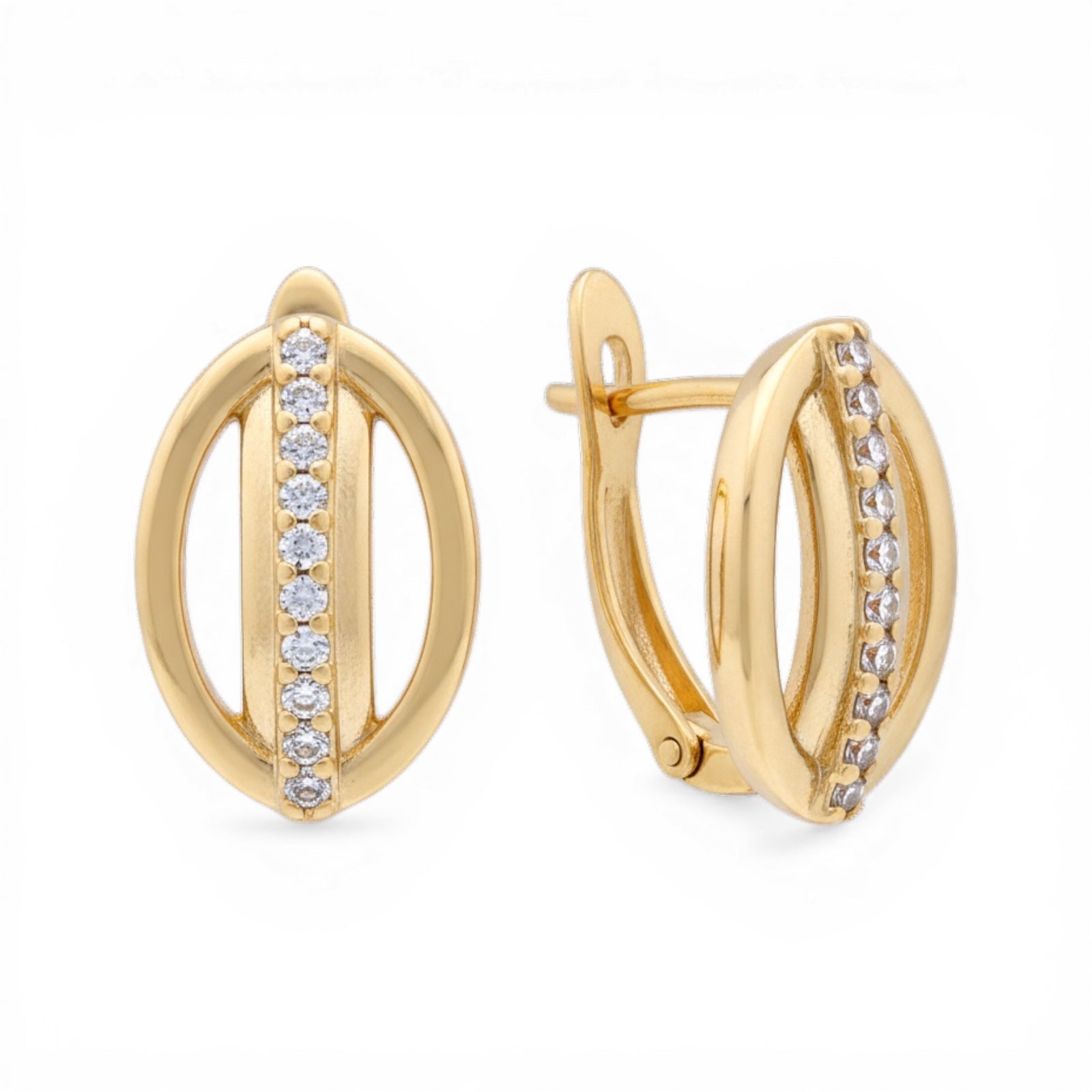 Позлатени обеци "Вили"