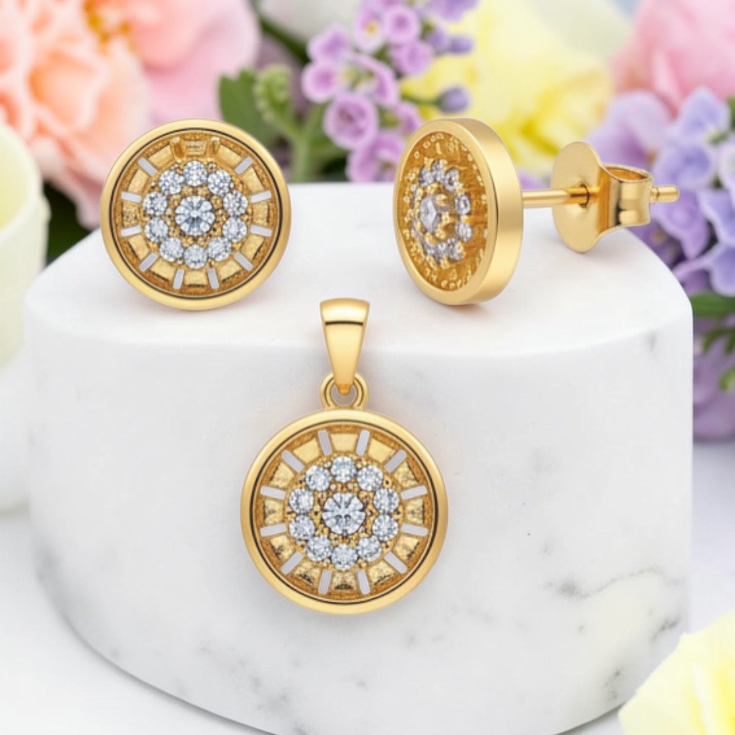 Позлатен комплект "Мими"