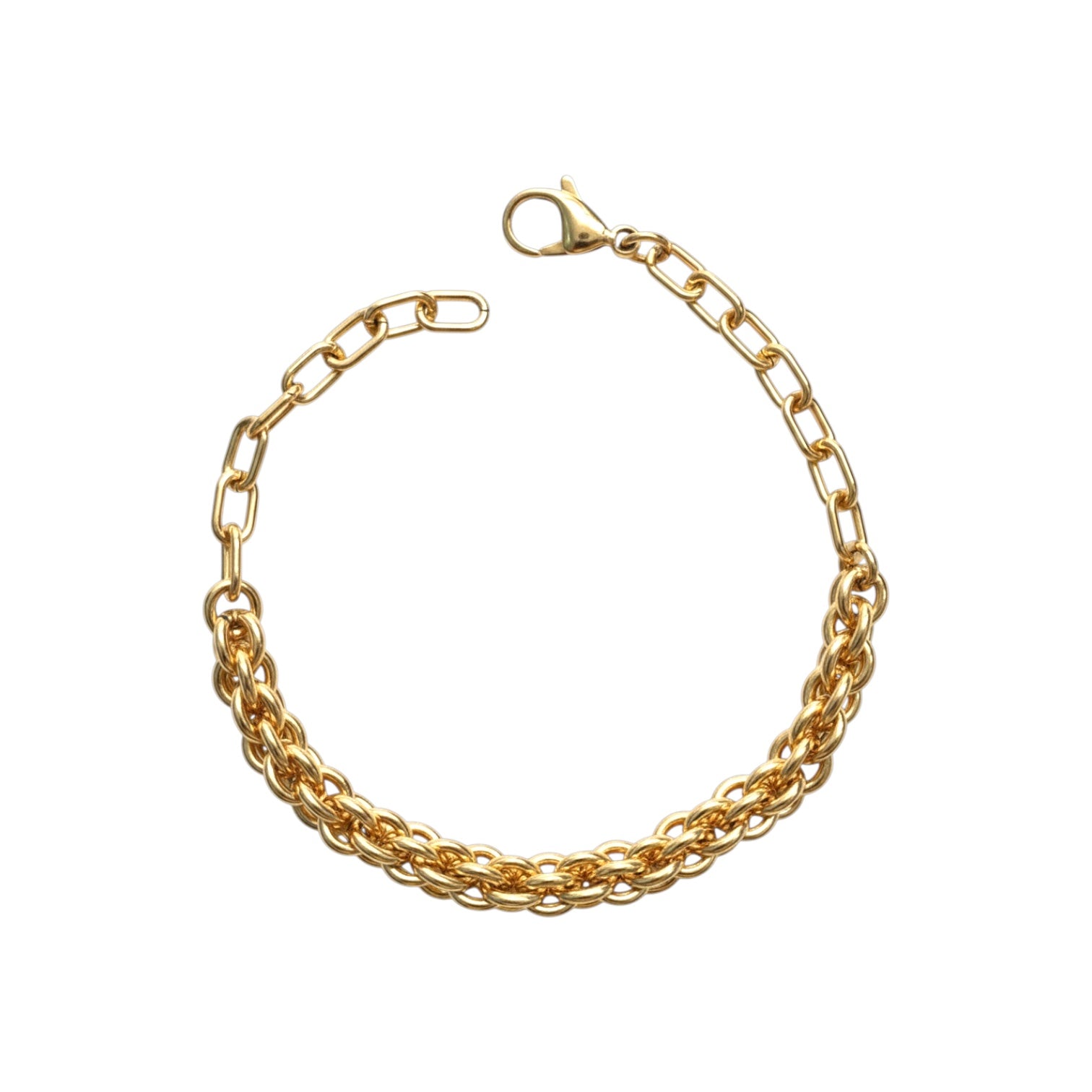 Позлатена гривна "Прилив"