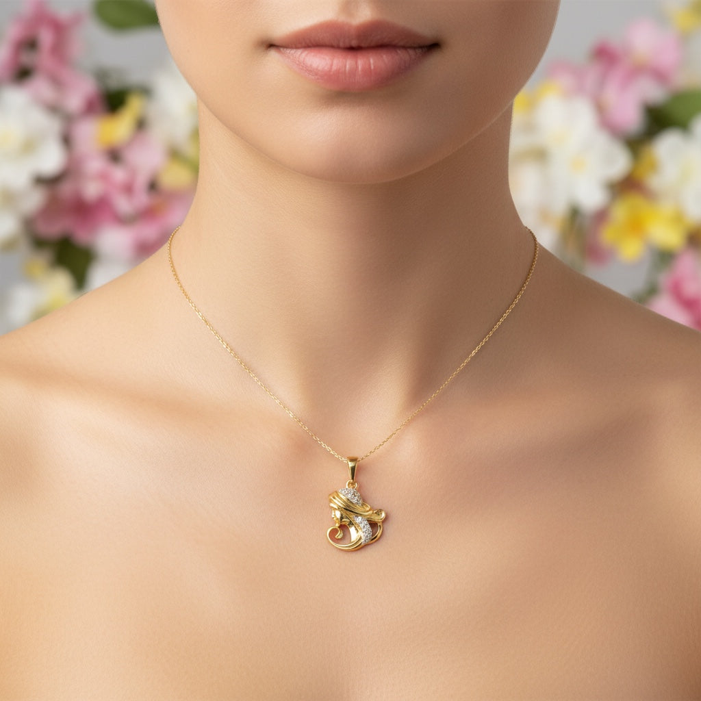 Позлатено колие "Афродита"