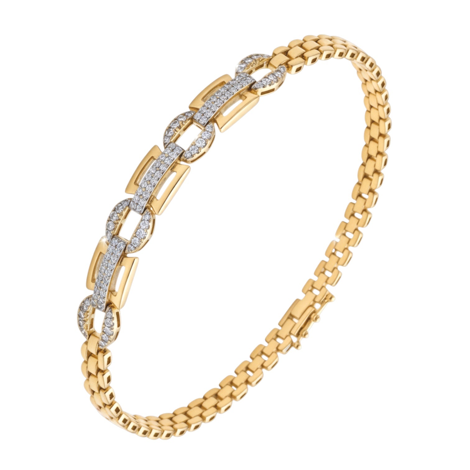 Позлатена гривна "Мароко"