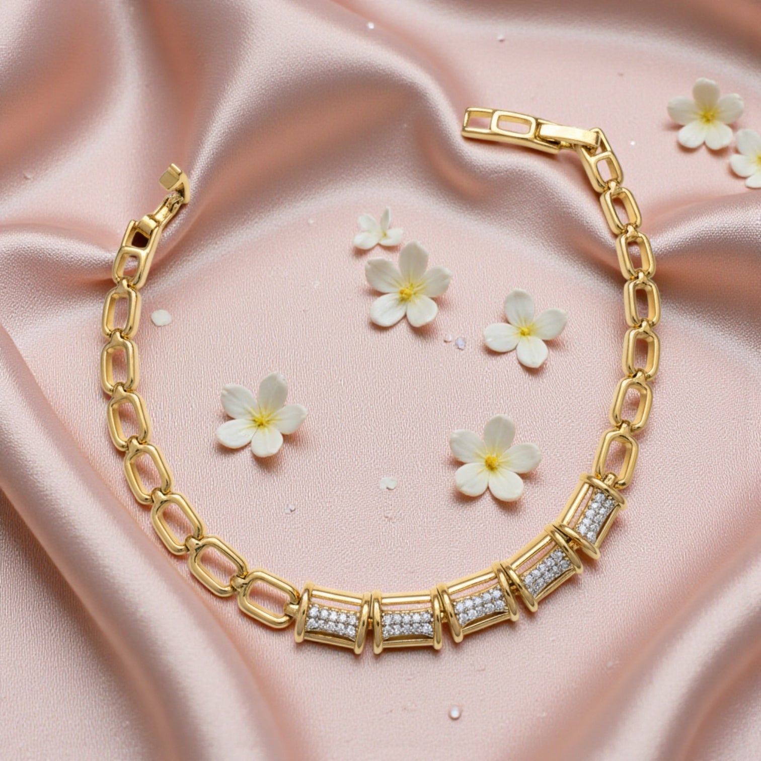 Позлатена гривна "Кати"