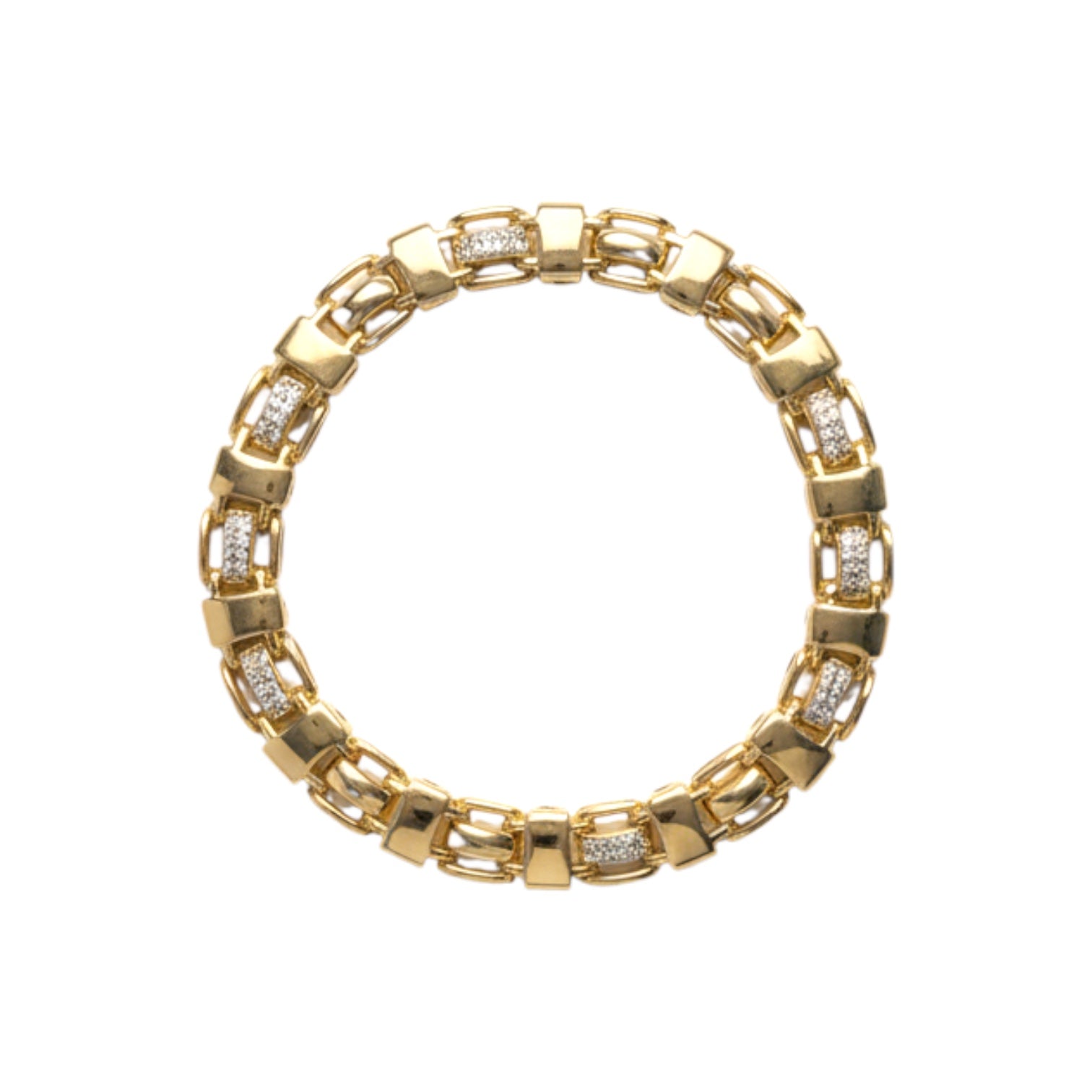 Позлатена гривна "Сия"