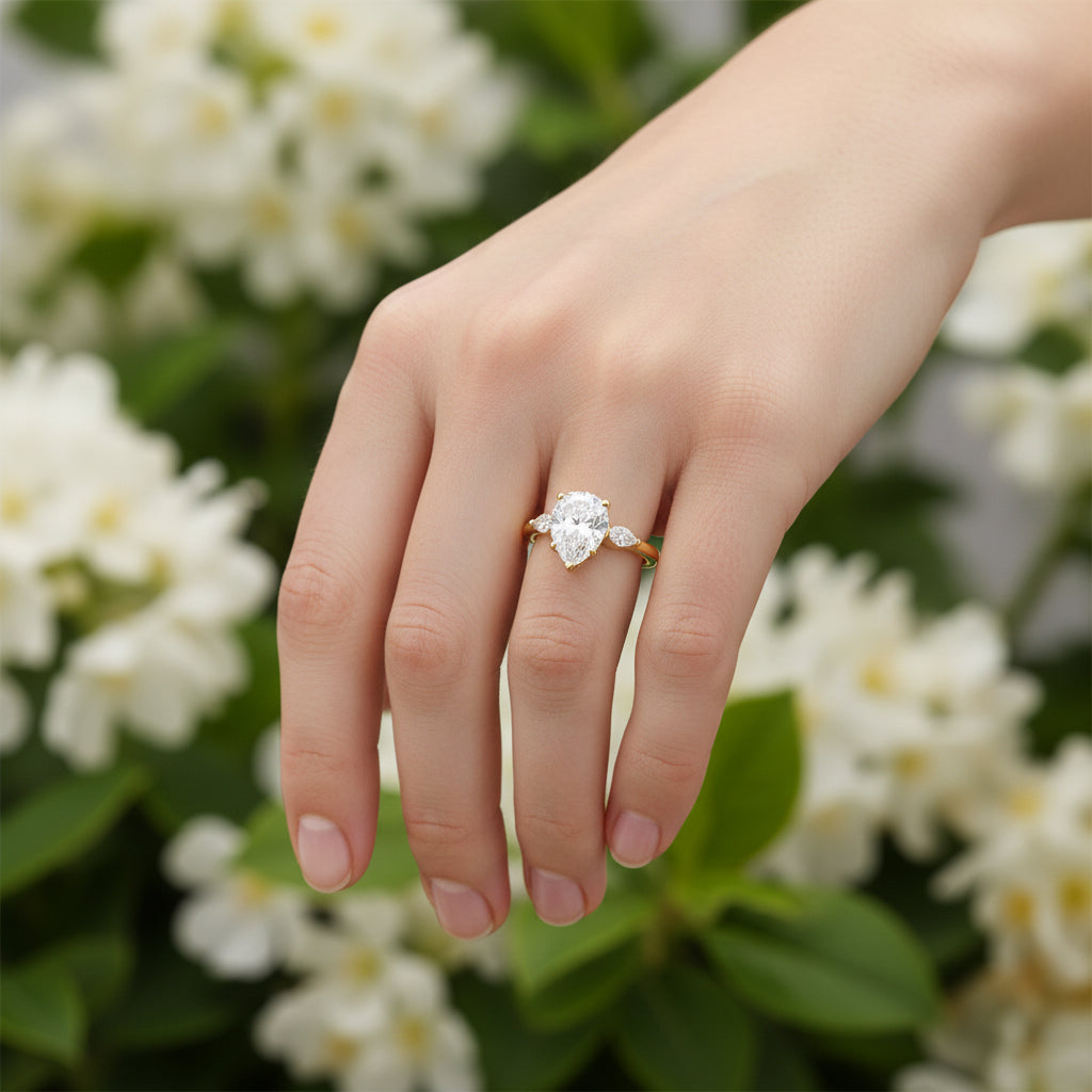 Позлатен пръстен "Маги"