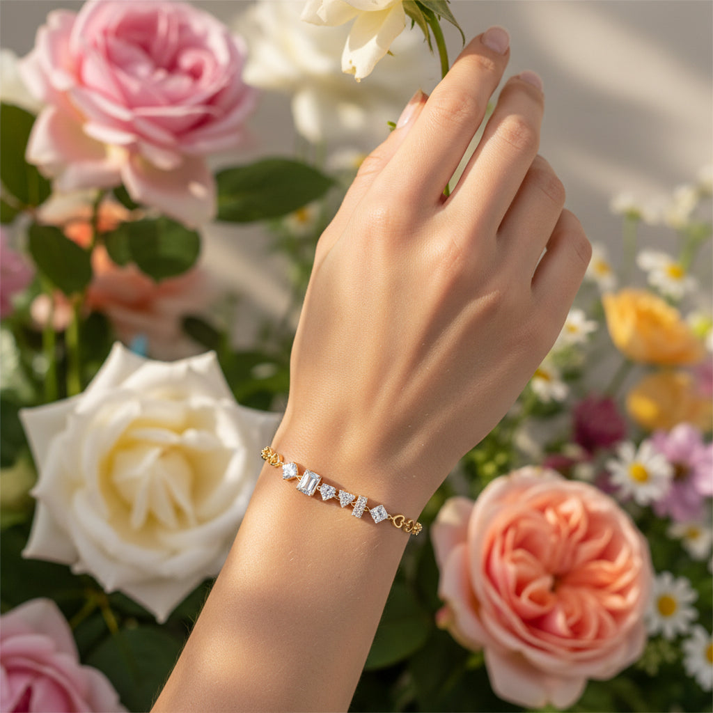 Позлатена гривна "Мими"